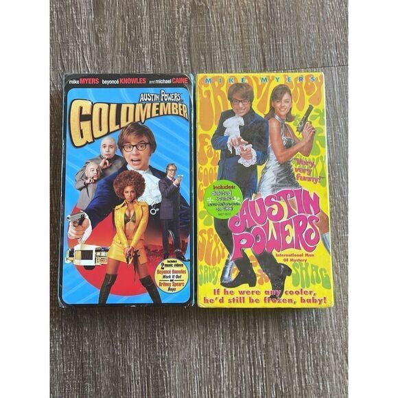 🔥RARE🔥 AUSTIN POWERS SEALED VHS - Picture 1 of 3